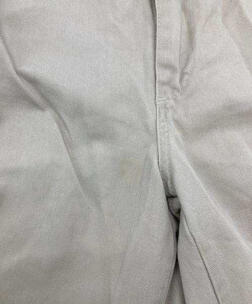 POLO RALPH LAUREN（ポロ・ラルフローレン）POLO RALPH LAUREN (ポロ・ラルフローレン) タックパンツ ベージュ サイズ:実寸参照の古着・服飾アイテム