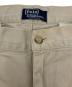 中古・古着 POLO RALPH LAUREN (ポロ・ラルフローレン) タックパンツ ベージュ サイズ:実寸参照：6000円