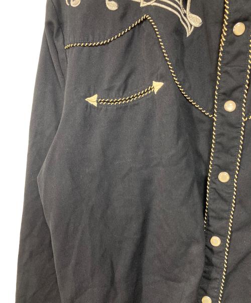 scully（スカリー）scully (スカリー) 【古着】ウエスタンシャツ　長袖シャツ ブラック サイズ:Mの古着・服飾アイテム
