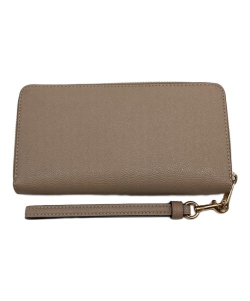 COACH（コーチ）COACH (コーチ) ラウンドジップウォレット ベージュ サイズ:実寸参照の古着・服飾アイテム