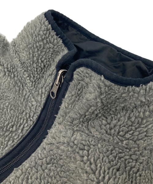 Patagonia（パタゴニア）Patagonia (パタゴニア) 【古着】グリセード ジャケット　98年製　USA製　90年代　アウター　ボアジャケット ブラック×グレー サイズ:Mの古着・服飾アイテム