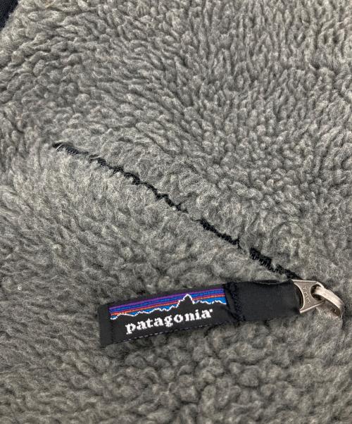 Patagonia（パタゴニア）Patagonia (パタゴニア) 【古着】グリセード ジャケット　98年製　USA製　90年代　アウター　ボアジャケット ブラック×グレー サイズ:Mの古着・服飾アイテム