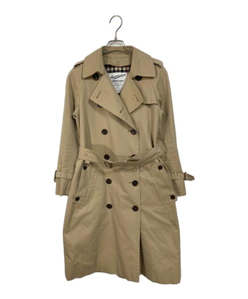 Aquascutum（アクアスキュータム）Aquascutum (アクアスキュータム) ESTNATION (エストネーション) 100周年記念 ライナー付トレンチコート　アウター　ライトアウター　日本製　100着限定（58/100 ） ベージュ サイズ:4の古着・服飾アイテム