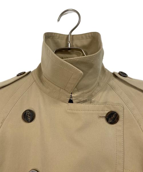 Aquascutum（アクアスキュータム）Aquascutum (アクアスキュータム) ESTNATION (エストネーション) 100周年記念 ライナー付トレンチコート　アウター　ライトアウター　日本製　100着限定（58/100 ） ベージュ サイズ:4の古着・服飾アイテム