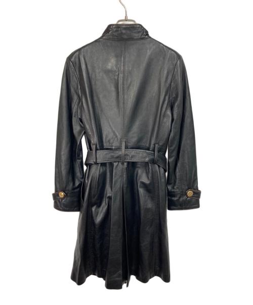 L&KONDO（ル・コンド）L&KONDO (ル・コンド) レザーコート ブラック サイズ:Mの古着・服飾アイテム