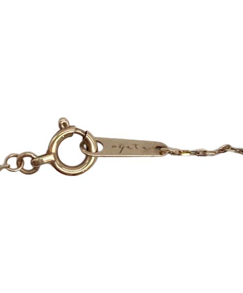 agete（アガット）agete (アガット) パールネックレス　K10 サイズ:実寸参照の古着・服飾アイテム