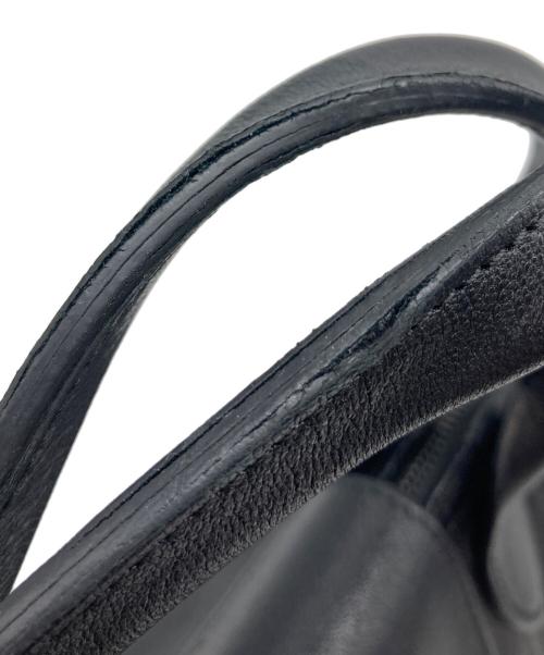 LONGCHAMP（ロンシャン）LONGCHAMP (ロンシャン) ル・プリアージュ・キュイール ブラック サイズ:実寸参照の古着・服飾アイテム