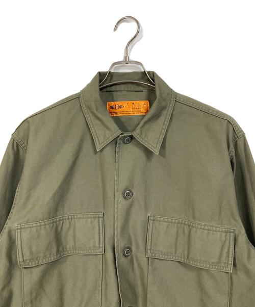CHALLENGER（チャレンジャー）CHALLENGER (チャレンジャー) カバーオール　コットンジャケット カーキ サイズ:Lの古着・服飾アイテム