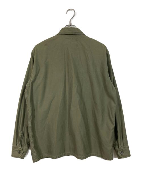 CHALLENGER（チャレンジャー）CHALLENGER (チャレンジャー) カバーオール　コットンジャケット カーキ サイズ:Lの古着・服飾アイテム