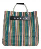 MARNIマルニ）の古着「メッシュトートバッグ　マルシェバッグ」｜グリーン
