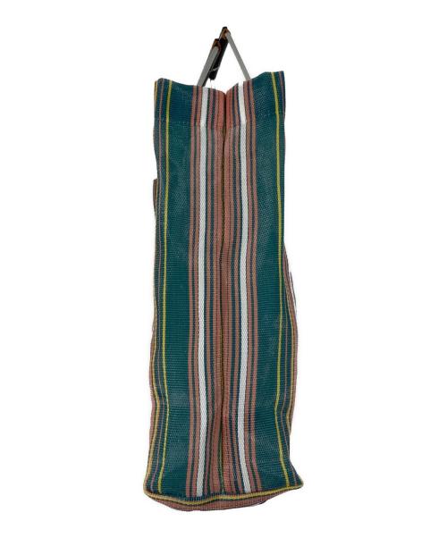 MARNI（マルニ）MARNI (マルニ) メッシュトートバッグ　マルシェバッグ グリーン サイズ:実寸参照の古着・服飾アイテム