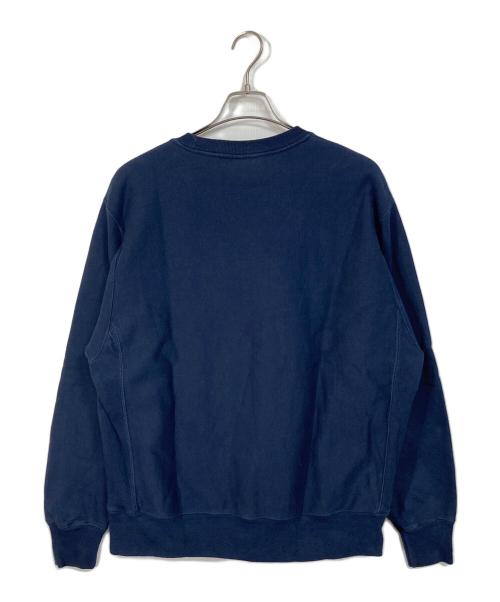 Champion（チャンピオン）Champion (チャンピオン) MoMA (モマ) リバースウィーブクルーネックスウェット ネイビー サイズ:Lの古着・服飾アイテム