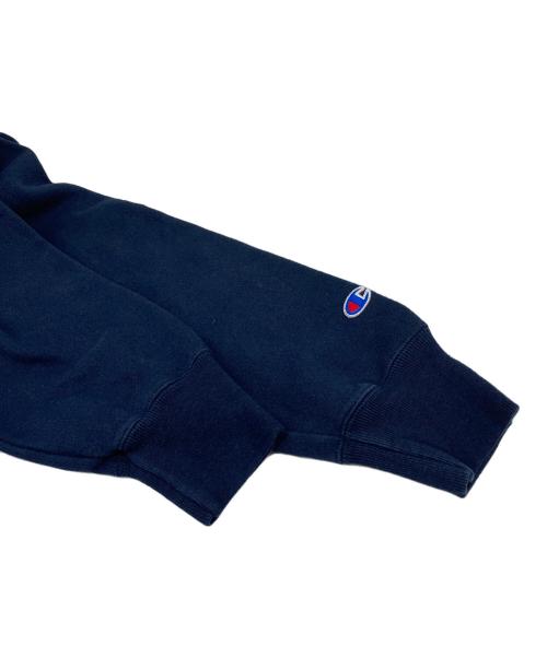 Champion（チャンピオン）Champion (チャンピオン) MoMA (モマ) リバースウィーブクルーネックスウェット ネイビー サイズ:Lの古着・服飾アイテム