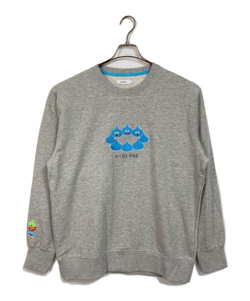 graniph（グラニフ）graniph (グラニフ) ドラゴンクエスト さくせんをねる スウェット グレー サイズ:XL 未使用品の古着・服飾アイテム