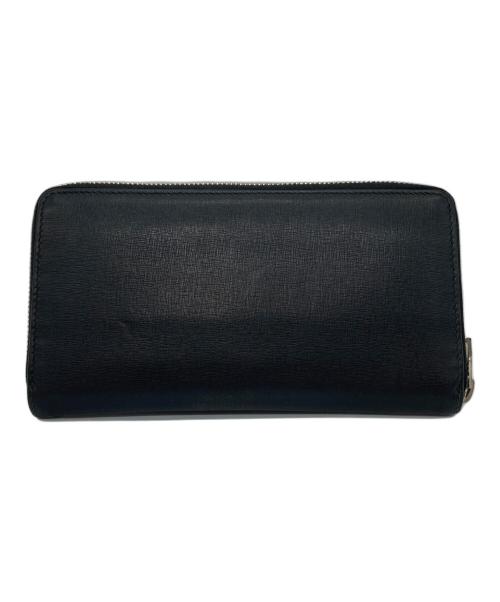 BALENCIAGA（バレンシアガ）BALENCIAGA (バレンシアガ) ラウンドジップロングウォレット ブラックの古着・服飾アイテム