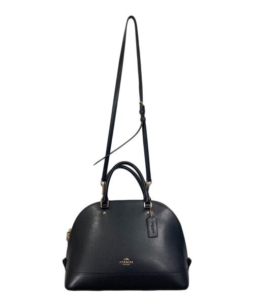 COACH（コーチ）COACH (コーチ) 2WAYショルダーバッグ　ハンドバッグ　セレモニー ブラック サイズ:実寸参照の古着・服飾アイテム