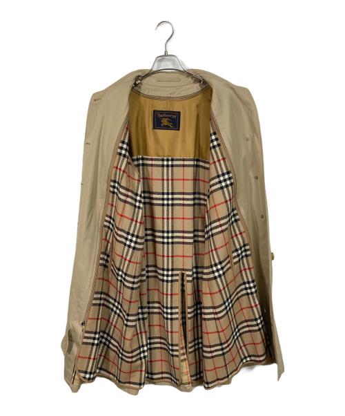 Burberry's（バーバリーズ）Burberry's (バーバリーズ) ノバチェックライナーステンカラーコート　ロングコート　アウター ベージュ サイズ:7ARの古着・服飾アイテム
