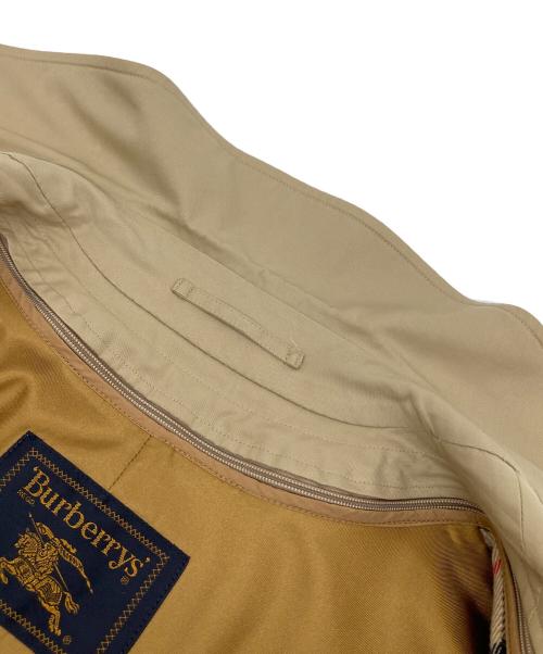 Burberry's（バーバリーズ）Burberry's (バーバリーズ) ノバチェックライナーステンカラーコート　ロングコート　アウター ベージュ サイズ:7ARの古着・服飾アイテム