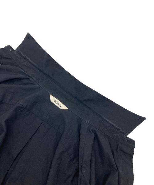 Oblada（オブラダ）Oblada (オブラダ) IVY ビッグシャツ　日本製　シャツワンピース ブラック サイズ:Sの古着・服飾アイテム