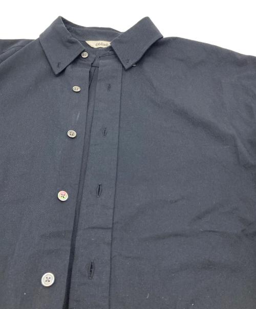 Oblada（オブラダ）Oblada (オブラダ) IVY ビッグシャツ　日本製　シャツワンピース ブラック サイズ:Sの古着・服飾アイテム