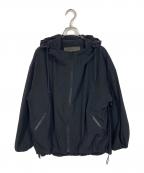 MACKINTOSH LONDONマッキントッシュ ロンドン）の古着「フェザーテックパック フーデッドブルゾン　アウター　ライトアウター」｜ブラック