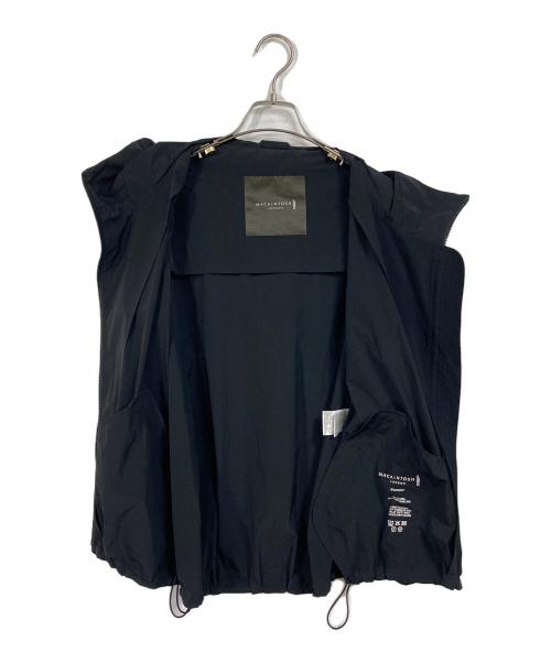 MACKINTOSH LONDON（マッキントッシュ ロンドン）MACKINTOSH LONDON (マッキントッシュ ロンドン) フェザーテックパック フーデッドブルゾン　アウター　ライトアウター ブラック サイズ:38の古着・服飾アイテム