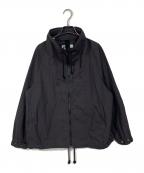 MHLマーガレットハウエル）の古着「COTTON NYLON PLAINWEAVE BLOUSON コットンナイロンプレーンウィーブブルゾン  アウター　ライトアウター」｜グレー
