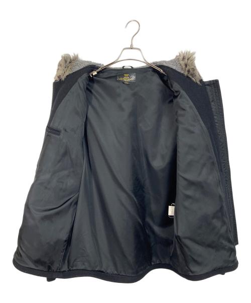 Hysteric Glamour（ヒステリックグラマー）Hysteric Glamour (ヒステリックグラマー) HG ロゴ フーデッドジャケット　アウター　日本製　オゾンタグ ブラック サイズ:Lの古着・服飾アイテム