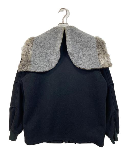 Hysteric Glamour（ヒステリックグラマー）Hysteric Glamour (ヒステリックグラマー) HG ロゴ フーデッドジャケット　アウター　日本製　オゾンタグ ブラック サイズ:Lの古着・服飾アイテム