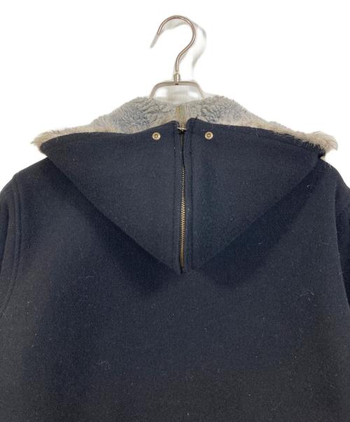 Hysteric Glamour（ヒステリックグラマー）Hysteric Glamour (ヒステリックグラマー) HG ロゴ フーデッドジャケット　アウター　日本製　オゾンタグ ブラック サイズ:Lの古着・服飾アイテム
