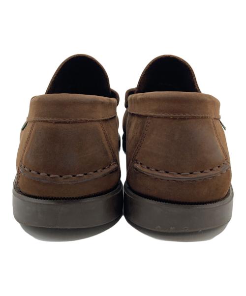 PARABOOT（パラブーツ）PARABOOT (パラブーツ) CORAUX/MARINE コロー マリン ビジネスシューズ　ローファー ブラウン サイズ:9の古着・服飾アイテム