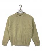 AURALEEオーラリー）の古着「24AW  SUPER FINE WOOL RIB KNIT スーパーファインウールリブニット  日本製」｜イエロー