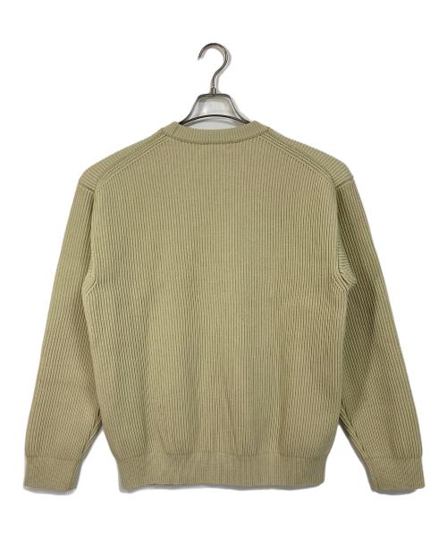 AURALEE（オーラリー）AURALEE (オーラリー) 24AW  SUPER FINE WOOL RIB KNIT スーパーファインウールリブニット  日本製 イエロー サイズ:4の古着・服飾アイテム