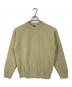 AURALEE（オーラリー）の古着「24AW  SUPER FINE WOOL RIB KNIT スーパーファインウールリブニット  日本製」｜イエロー