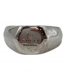 GUCCI（グッチ）の古着「ヘキサゴン シグネット リング　指輪　イタリア製」｜16号