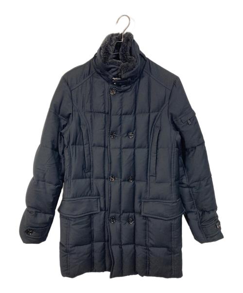 MOORER（ムーレー）MOORER (ムーレー) MORRIS-L  モーリスエル  ダウンコート　ロングコート　アウター　イタリア製 ブラック サイズ:44の古着・服飾アイテム