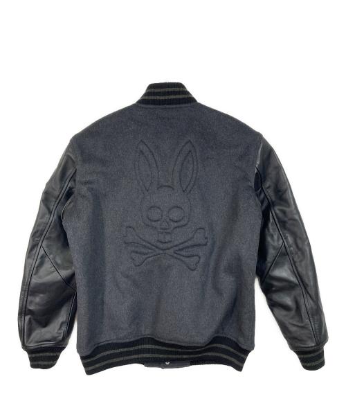 skookum（スクーカム）skookum (スクーカム) Psycho Bunny (サイコ バニー) アワードジャケット　アウター ブラック サイズ:Mの古着・服飾アイテム