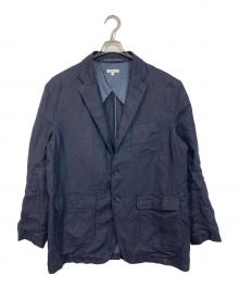 Engineered Garments（エンジニアド ガーメンツ）の古着「リネン ベッドフォードジャケット　アウター　ライトアウター　USA製」｜ネイビー