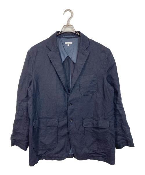 Engineered Garments（エンジニアド ガーメンツ）Engineered Garments (エンジニアド ガーメンツ) リネン ベッドフォードジャケット　アウター　ライトアウター　USA製 ネイビー サイズ:Lの古着・服飾アイテム