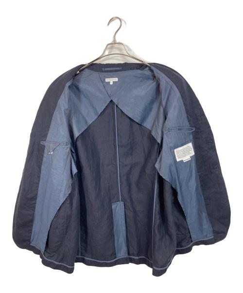 Engineered Garments（エンジニアド ガーメンツ）Engineered Garments (エンジニアド ガーメンツ) リネン ベッドフォードジャケット　アウター　ライトアウター　USA製 ネイビー サイズ:Lの古着・服飾アイテム