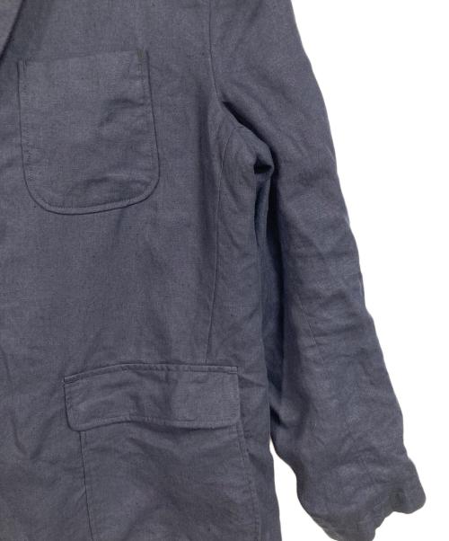 Engineered Garments（エンジニアド ガーメンツ）Engineered Garments (エンジニアド ガーメンツ) リネン ベッドフォードジャケット　アウター　ライトアウター　USA製 ネイビー サイズ:Lの古着・服飾アイテム