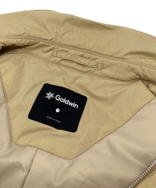 GOLDWIN（ゴールドウイン）GOLDWIN (ゴールドウイン) 別注 インサレーション バルカラーコート　中綿コート　ロングコート　アウター　スポーツ　アウトドア ベージュ サイズ:3の古着・服飾アイテム