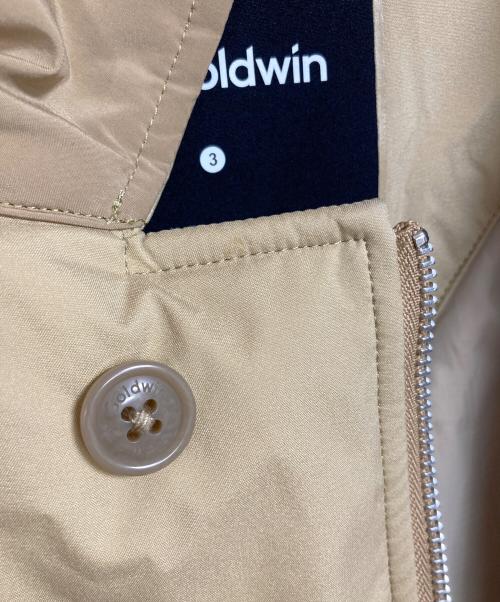 GOLDWIN（ゴールドウイン）GOLDWIN (ゴールドウイン) 別注 インサレーション バルカラーコート　中綿コート　ロングコート　アウター　スポーツ　アウトドア ベージュ サイズ:3の古着・服飾アイテム