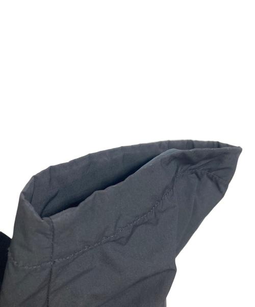 DANTON（ダントン）DANTON (ダントン) ピーチタフタ インサレーション ロング フーデッド コート　ロングコート　中綿コート　アウター ブラック サイズ:36の古着・服飾アイテム