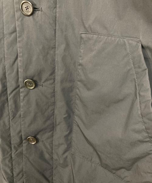 DANTON（ダントン）DANTON (ダントン) ピーチタフタ インサレーション ロング フーデッド コート　ロングコート　中綿コート　アウター ブラック サイズ:36の古着・服飾アイテム
