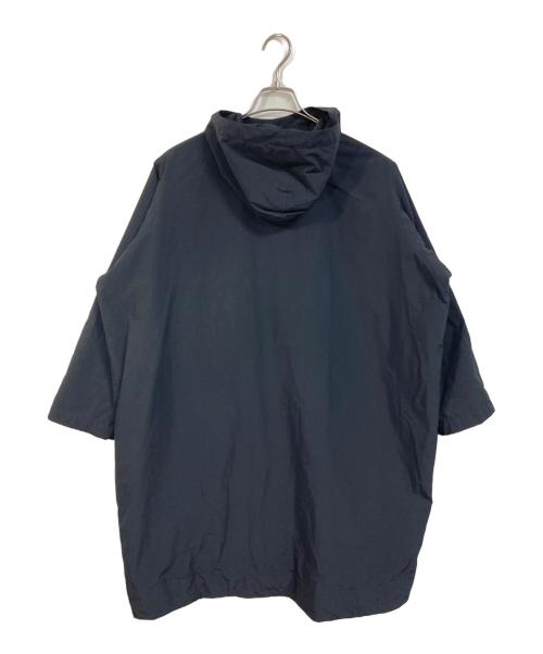 DANTON（ダントン）DANTON (ダントン) ピーチタフタ インサレーション ロング フーデッド コート　ロングコート　中綿コート　アウター ブラック サイズ:36の古着・服飾アイテム