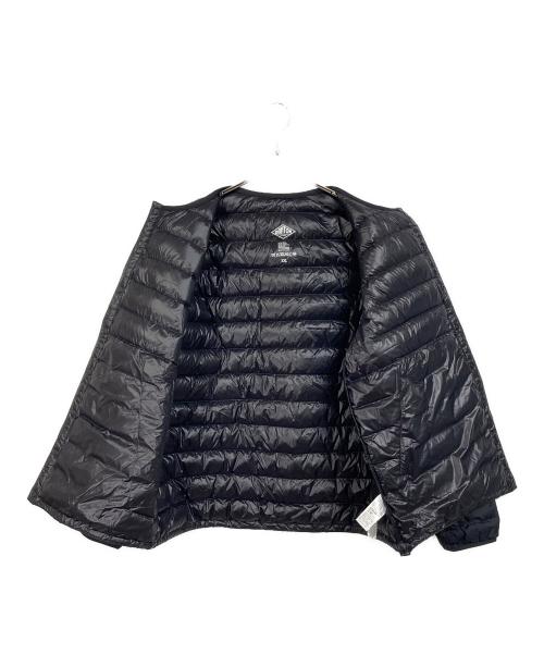 DANTON（ダントン）DANTON (ダントン) INNER DOWN CREWNECK JACKET  インナーダウンクルーネックジャケット ダウンジャケット　アウター ブラック サイズ:XXLの古着・服飾アイテム