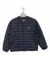 DANTON（ダントン）の古着「INNER DOWN CREWNECK JACKET  インナーダウンクルーネックジャケット ダウンジャケット　アウター」｜ブラック