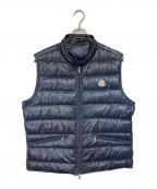 MONCLERモンクレール）の古着「GUI GILET ダウンベスト　ギュンジレダウンベスト　アウター　ライトアウター」｜ネイビー