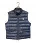 MONCLER（モンクレール）の古着「GUI GILET ダウンベスト　ギュンジレダウンベスト　アウター　ライトアウター」｜ネイビー